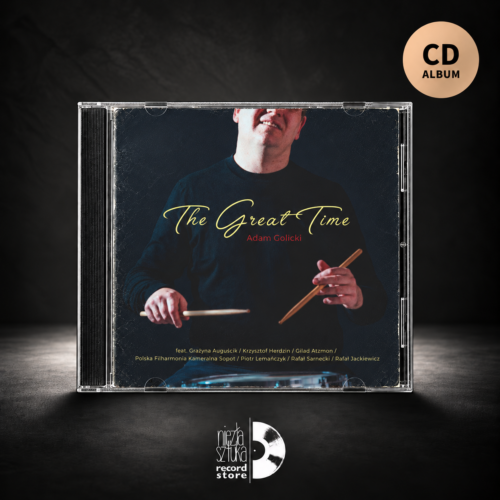 Adam Golicki – The Great Time – okładka albumu CD