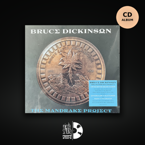 Bruce Dickinson – The Mandrake Project, nowe zafoliowane wydanie Deluxe CD Book